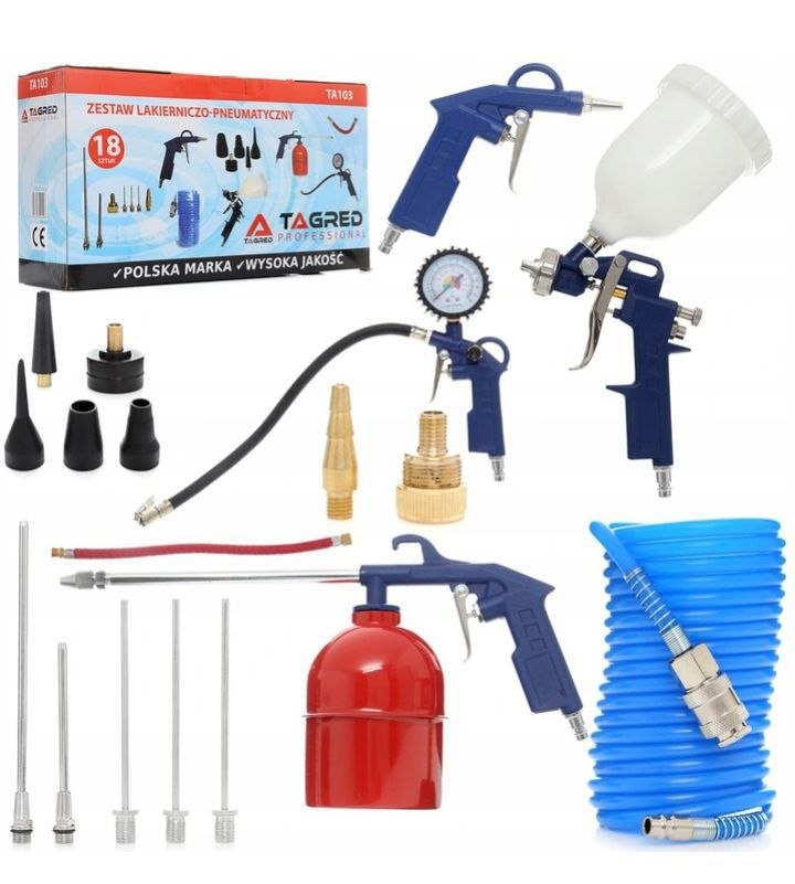 kompresor sprĘŻarka tagred 100l dwutŁokowy v2 18w1 + separator + olej kompresor sprĘŻarka tagred 100l dwutŁokowy v2 18w1 + separator + olej