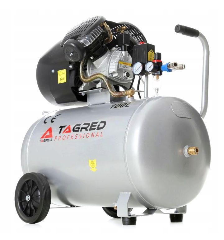 kompresor sprĘŻarka tagred 100l dwutŁokowy v2 18w1 + separator + olej kompresor sprĘŻarka tagred 100l dwutŁokowy v2 18w1 + separator + olej