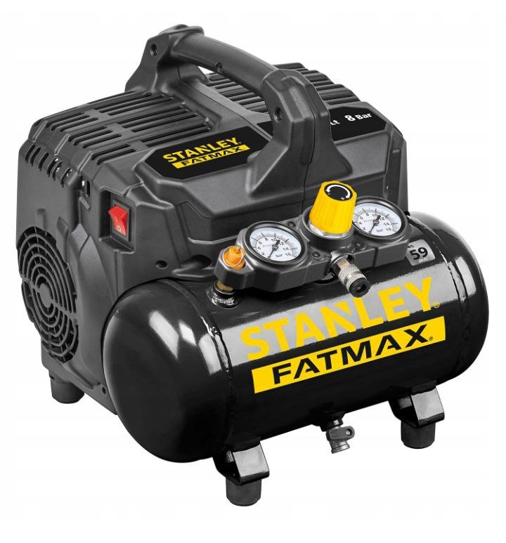 cichy kompresor bezolejowy stanley fatmax dst 101/8/6 cichy kompresor bezolejowy stanley fatmax dst 101/8/6